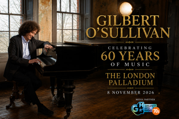 Gilbert O’Sullivan Celebrating 60 Years of Music breaks